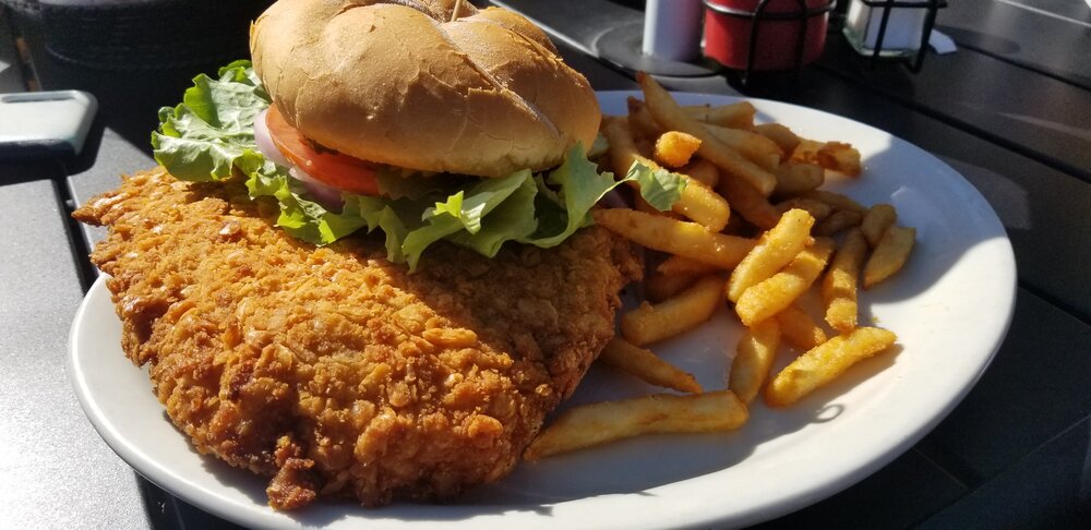 Breaded Pork Tenderloin Sandwich