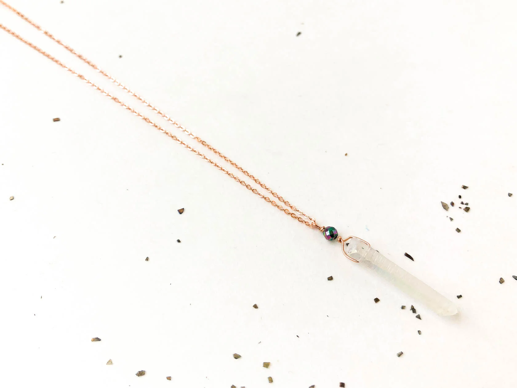 Opal Aura on Rose Gold