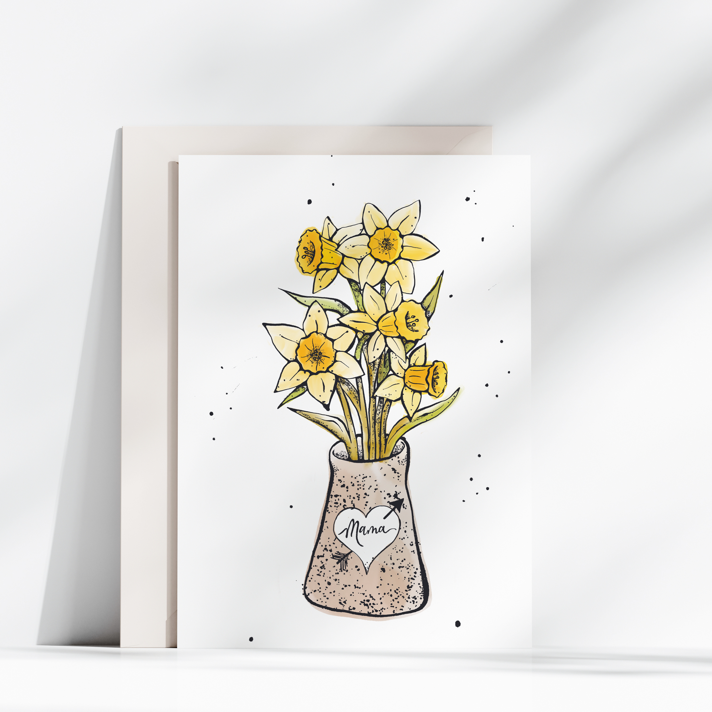 Mom Card, blank inside