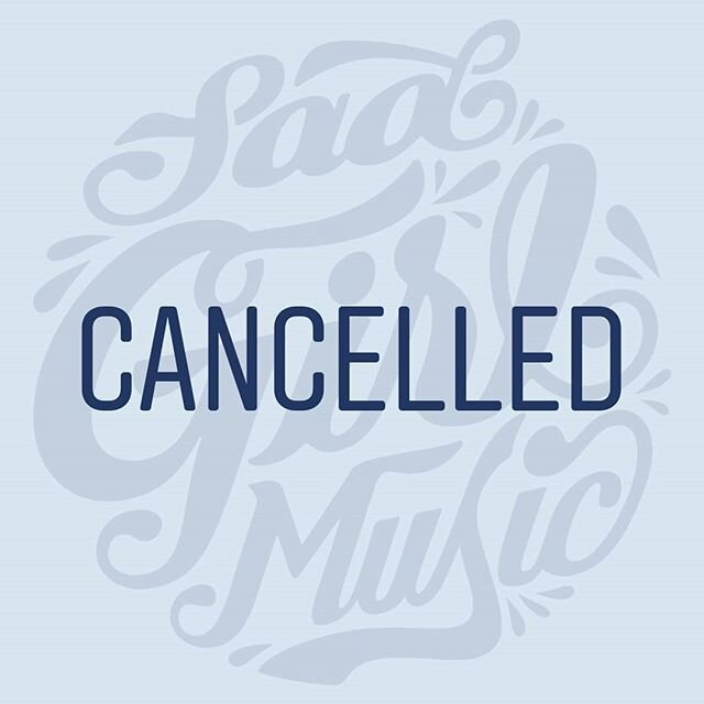 After carefully monitoring&nbsp;the COVID-19 situation in Nashville and worldwide we have decided to postpone Sad Girl Night next Sunday. We are SO sad that we have to make this decision, but at the end of the day are concerned for everyone's safety 