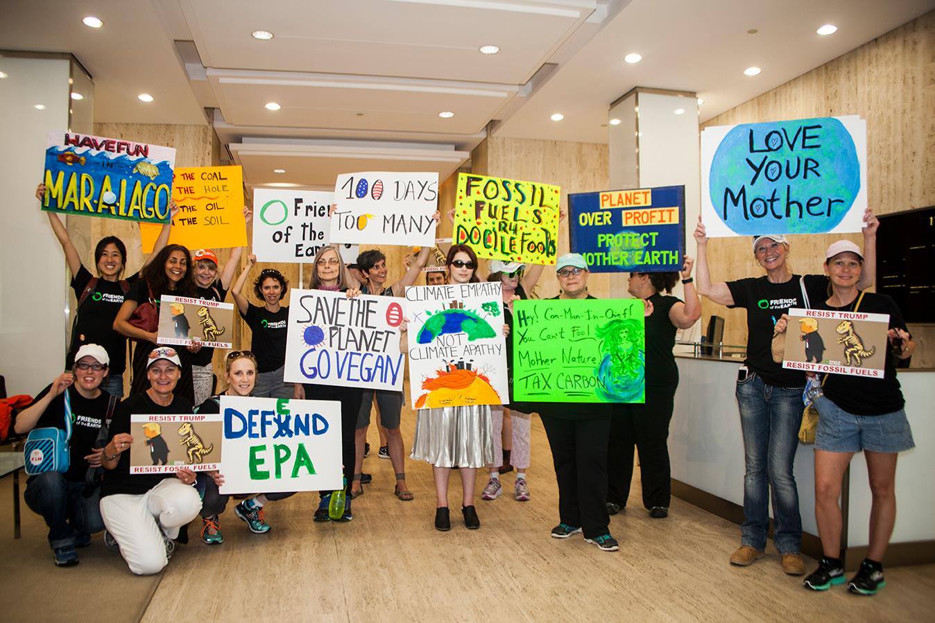Concerned citizens from all over the nation answered the call to fight for our environmental rights and joined the Friends of the Earth activist training. Photo by Jeane LaRance