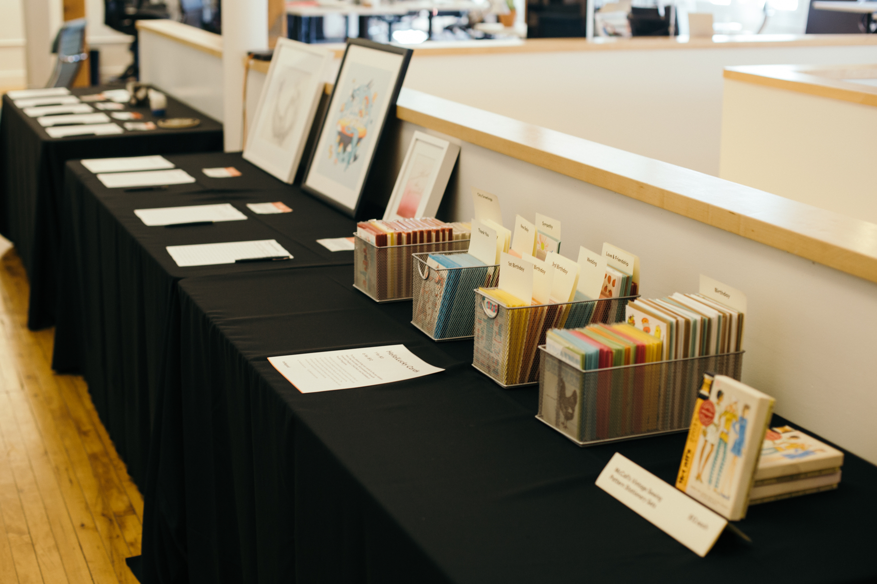 Donated artwork, including my own (right), helped to raise funds for Inneract Project , ChickTech Bay Area , and Huckleberry Youth Programs .