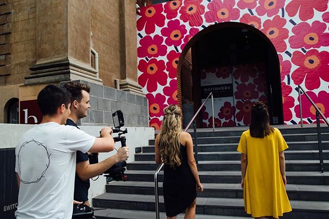 We&rsquo;re ready for more shoots and more behind the scenes photos in 2019. Here&rsquo;s to more regular updates!

BTS shot from filming at @bendigoartgallery last year for the Marimekko: Design Icon Exhibition TVC.
