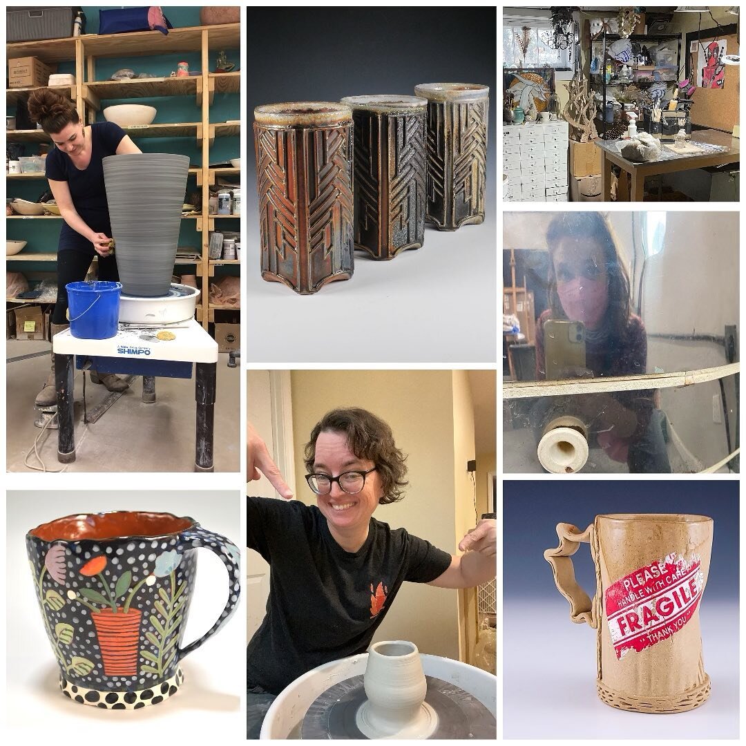 May 19-20th catch me on zoom and I&rsquo;ll show you the studios I work at.  As part of the @northernilpotterytour they&rsquo;re bringing a handful of studio tours to Zoom! The mini workshops will be some of the artists highlighting the things they l