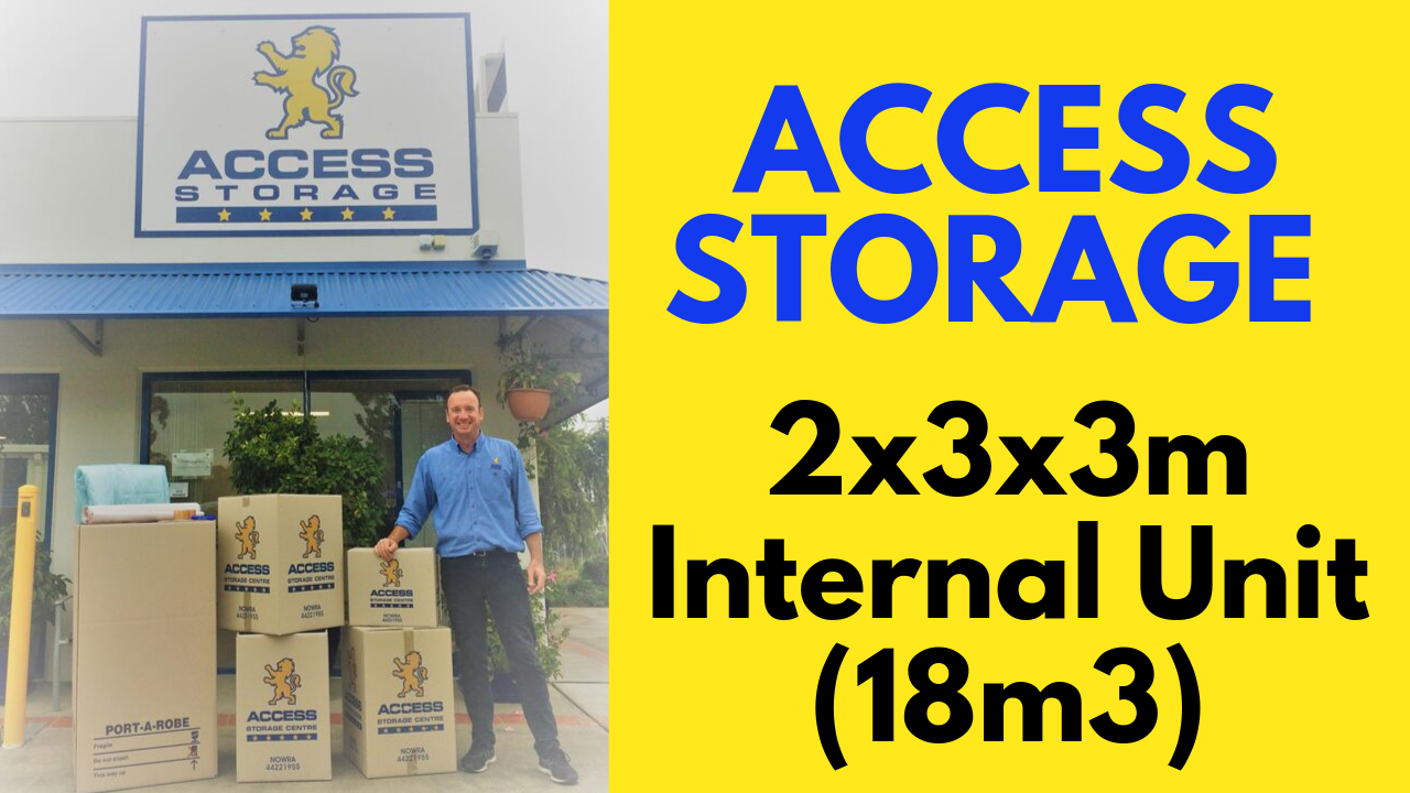 2x3x3m (18m3) Internal Storage Unit