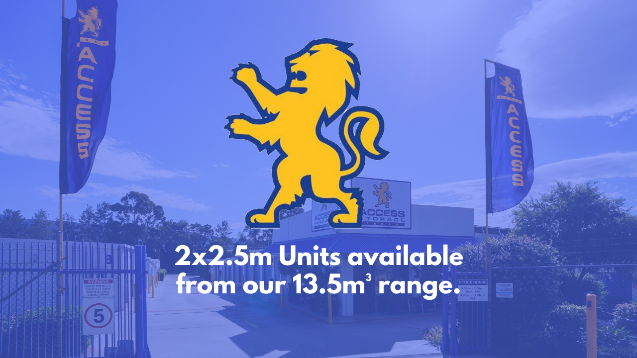 📦🔐 Smaller Units Available @ 13.5m³ - Ideal For Smaller Long Term Storage Needs
