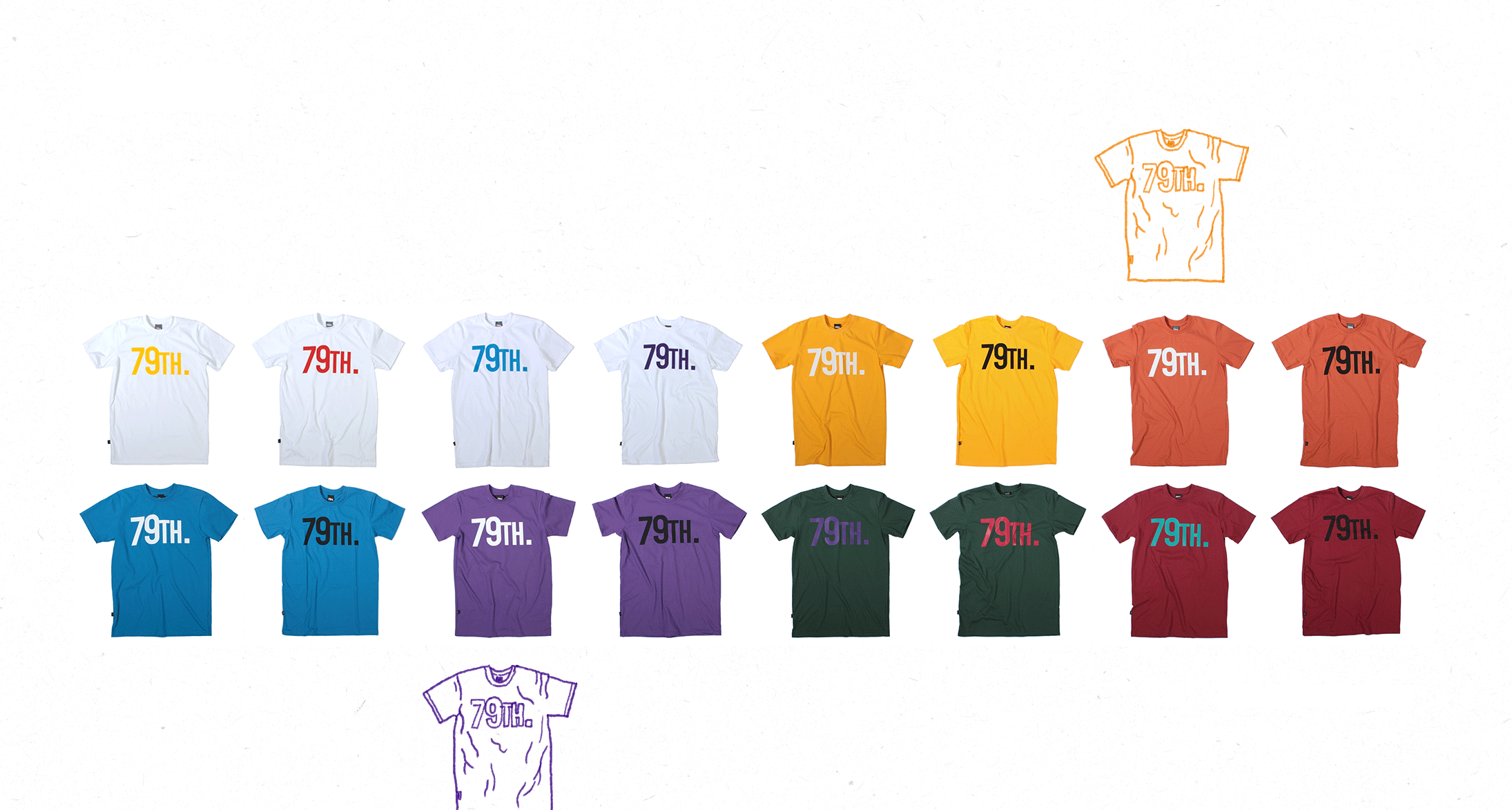 79th. Classic T-shirts 2006-2012