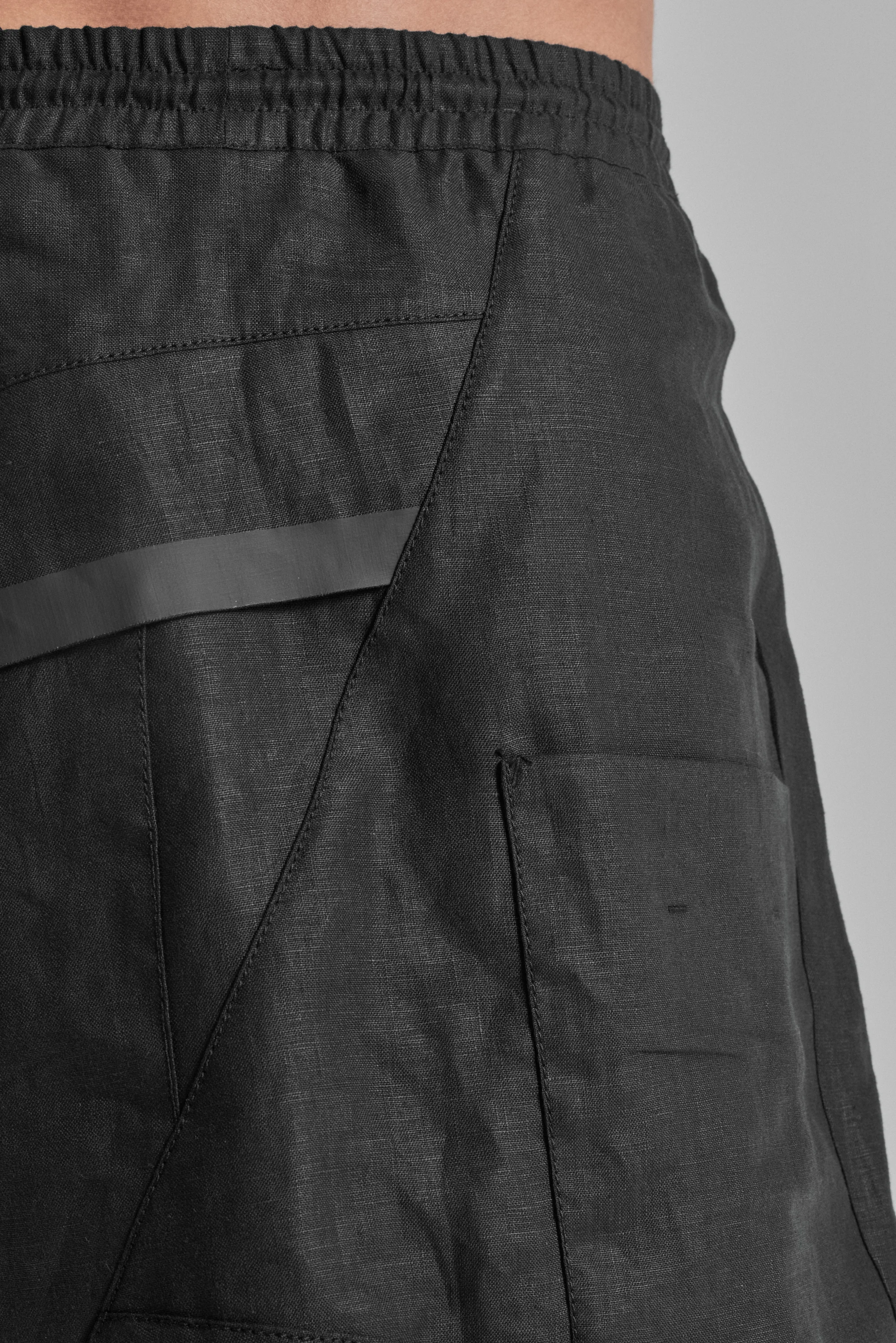 powha-black-drop-crotch-linen-trousers-8
