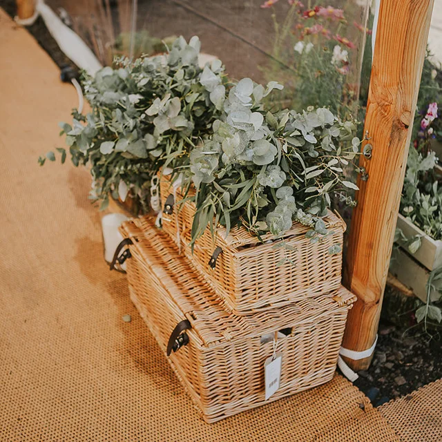 Event prop hire hampers for weddings