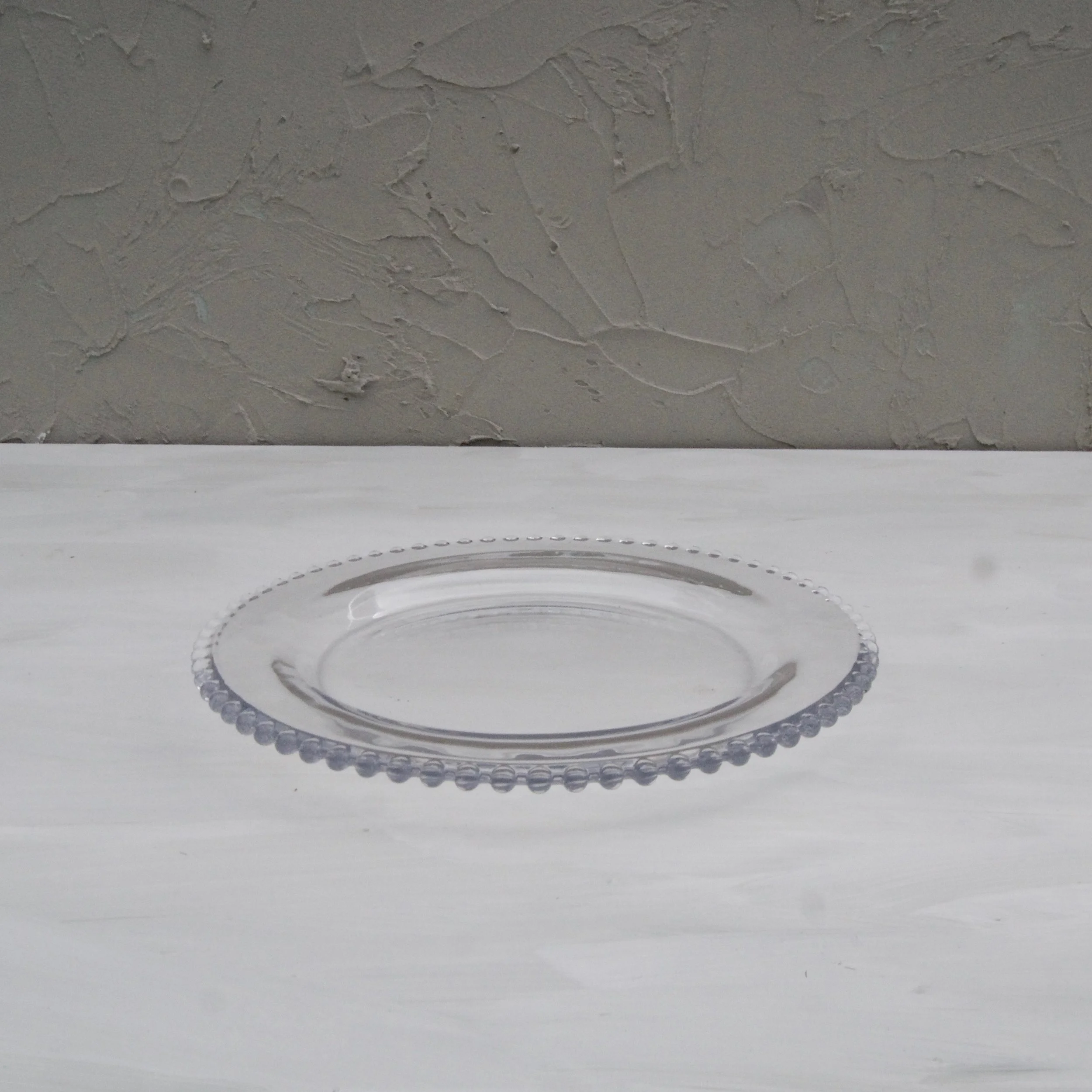 Glass charger plates