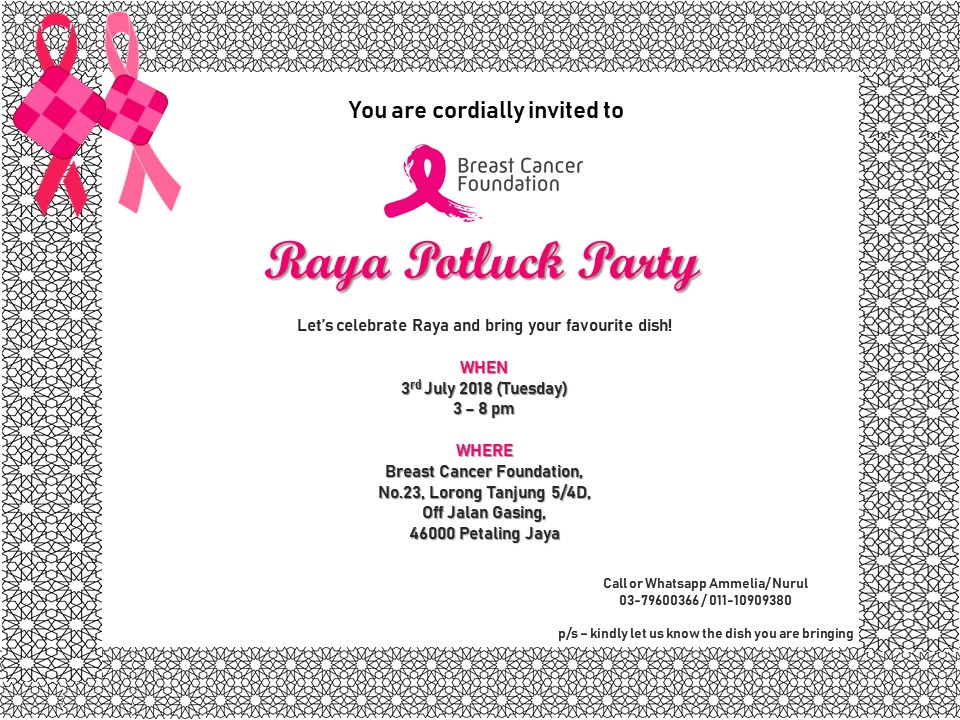 Raya Potluck Party 2018