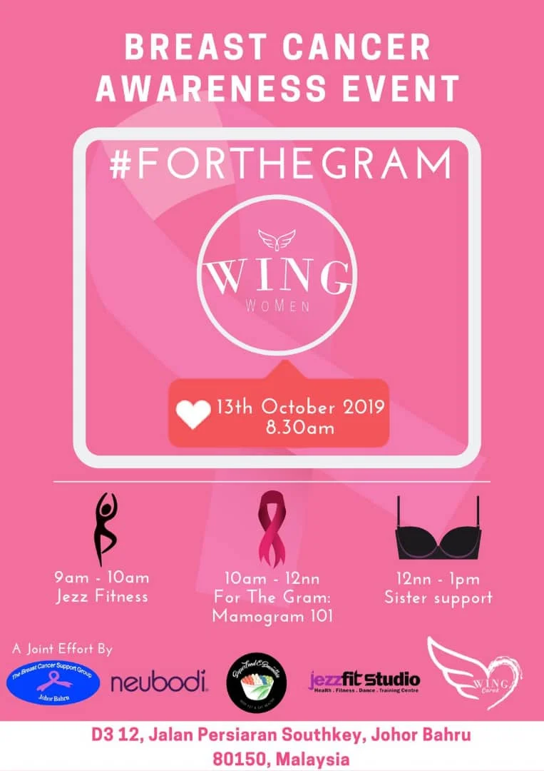 Wing WoMen #FORTHEGRAM Breast Cancer Awareness Event