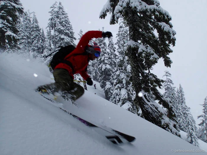 Boots ripping up the fresh at Baker with his Scroggin Muncher style