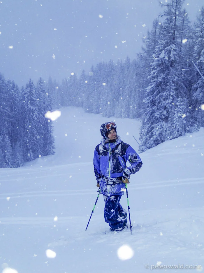 Some great days spent skiing and filming with this fine Austrian chap, Jochen Measle. Here we are in St Jacob, East Tirol where we were snowed in for 4 days!