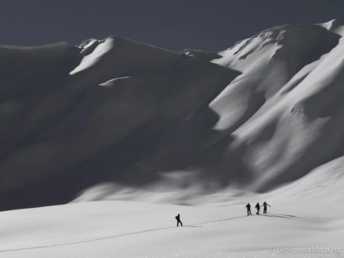 Filming the Whiteroom crew in the Ridnauntal Valley, South Tirol, Italy. This was an epic secret spot with dry pow to match! Crew: Joi Hoffman, Alex Hoffman, Michi Troja, and David Pitschmann