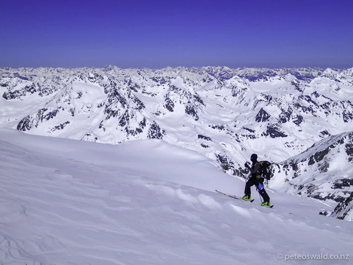 Training on Großglockner over 3400m (highest mountain in the Tirol region of Austria). Photo: Michi Trojer