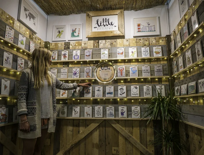 Our Little Difference stand at the Progressive Greetings Live greeting card trade show