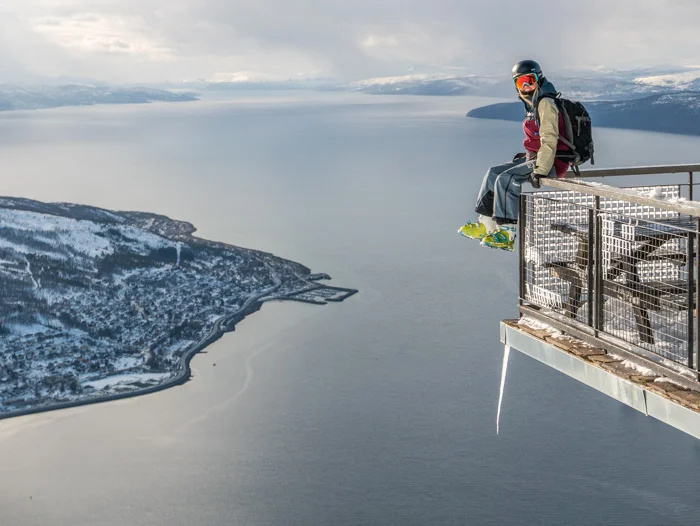 Views from Narvikfjellet. Photo: Pete Oswald