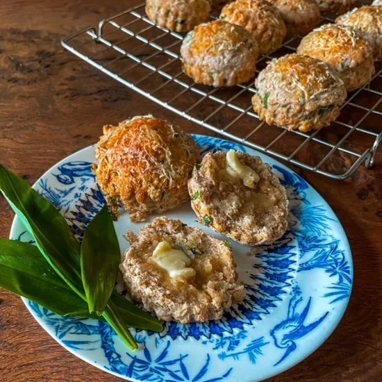 WILD GARLIC SCONES 
