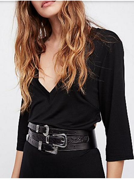Linea Pelle, Royale Leather Corset Belt, $198.00