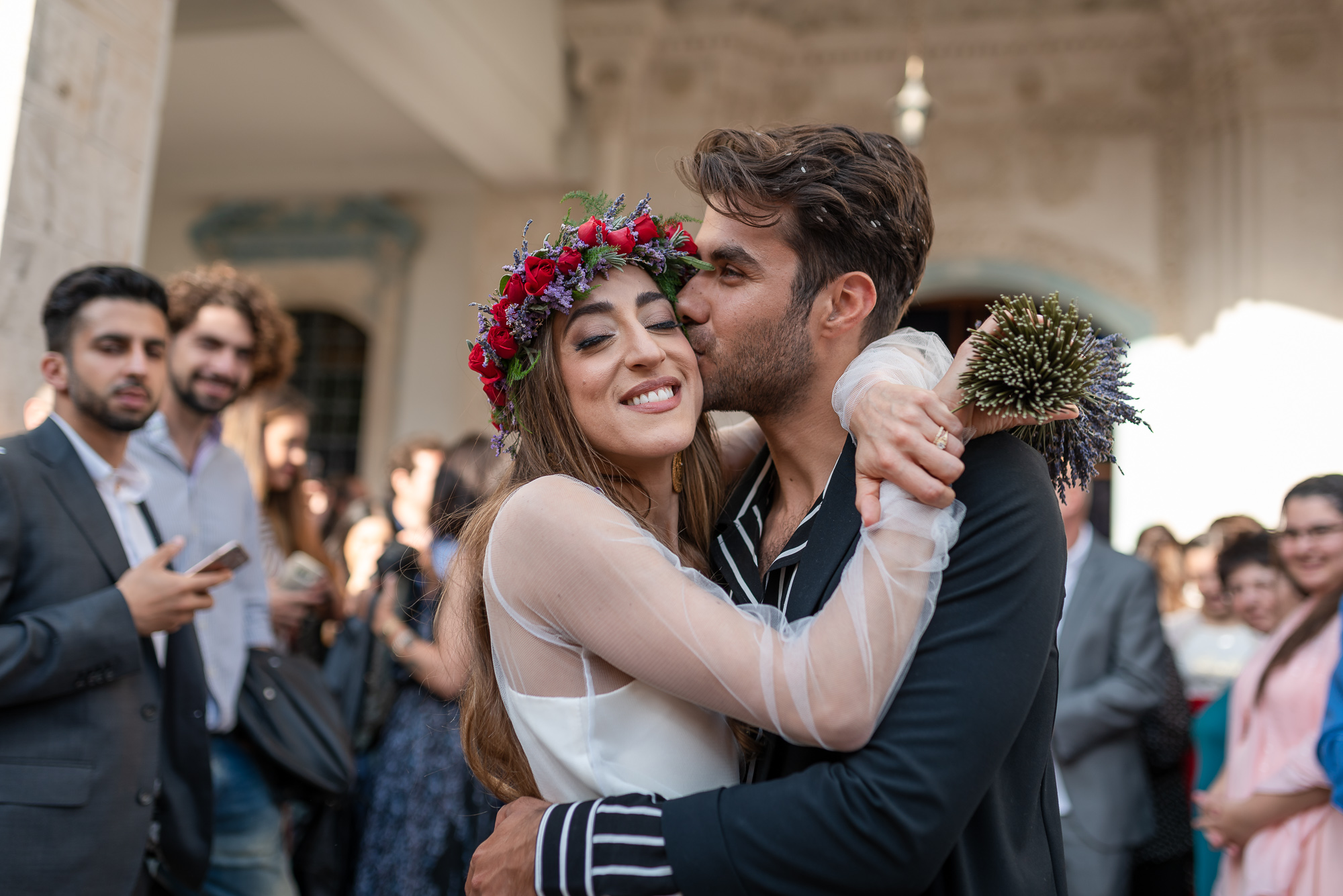 Wedding in Cyprus lefkara the kiss.jpg