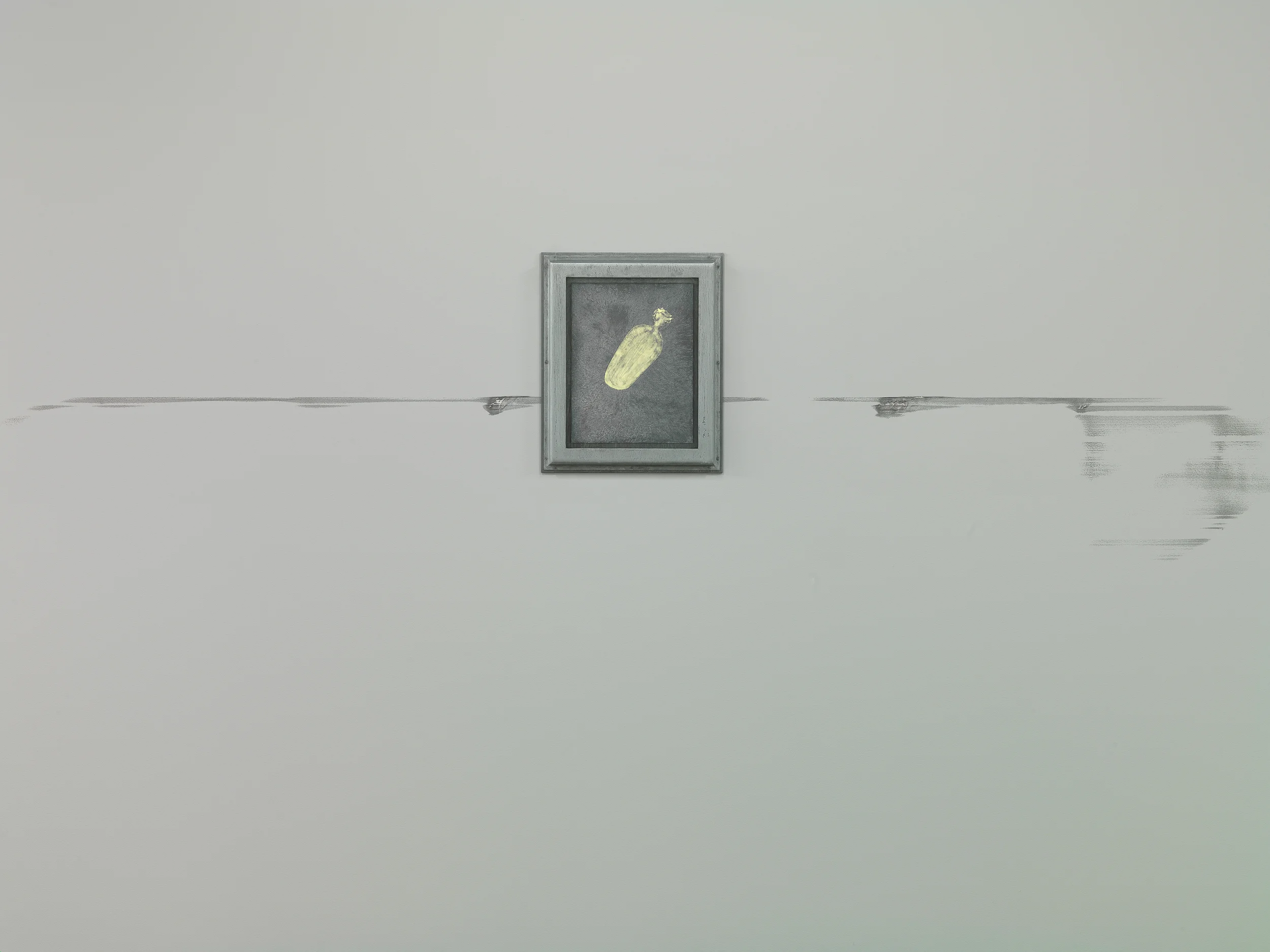 River of Fundament: Crown Sulfur 2014 Matthew Barney (Born 1967, San Francisco, CA, USA; lives and works in New York, NY, USA) Engraved zinc in zinc frame, with surrounding markings from Portcullis Block Courtesy of the artist and Gladstone Gallery, New York and Brussels 