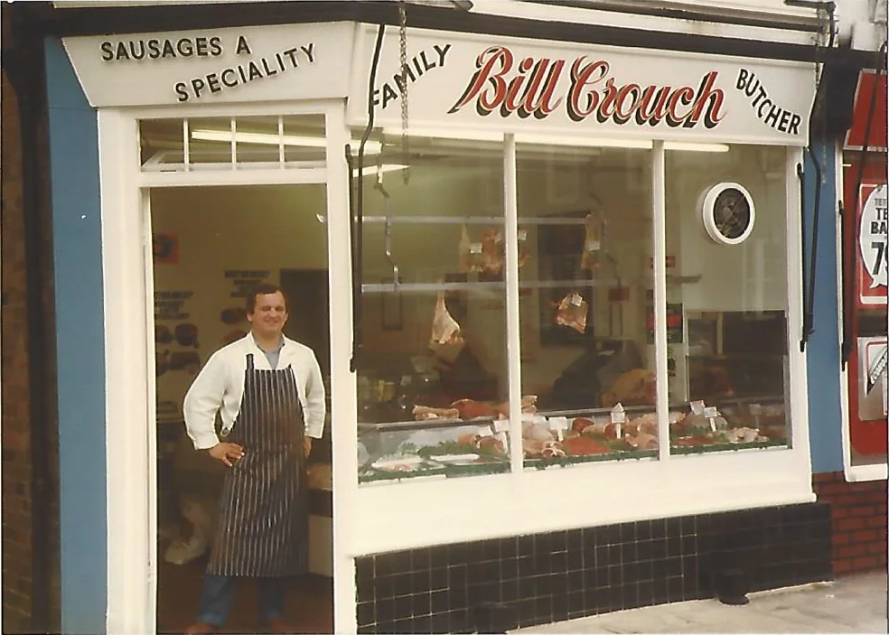 Bill Crouch at Crouch Butchers, Kent independent butcher