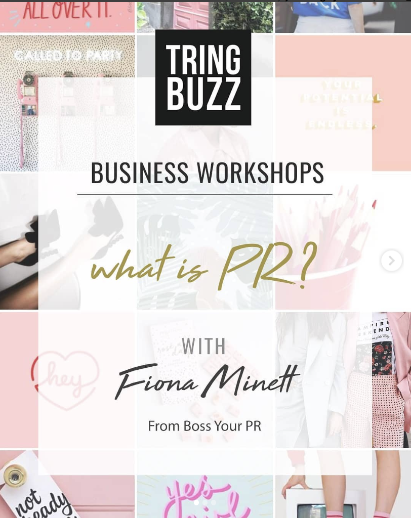 TRING BUZZ WORKSHOP - SEPTEMBER 21ST