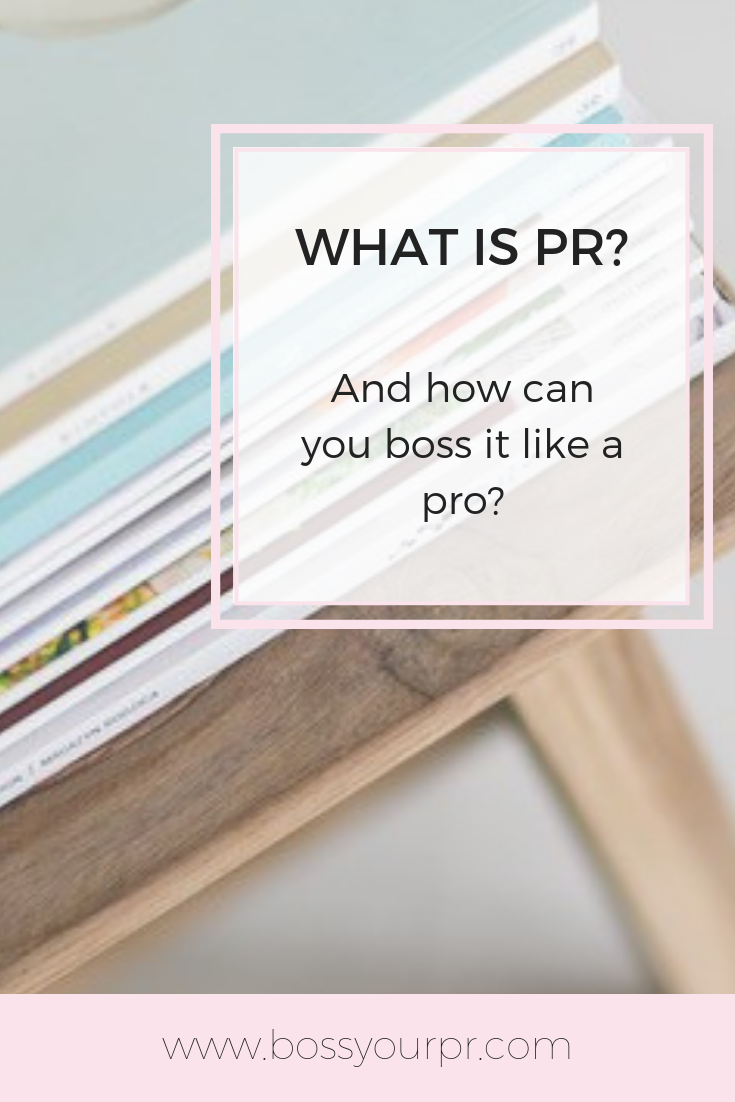 WHAT IS PR?