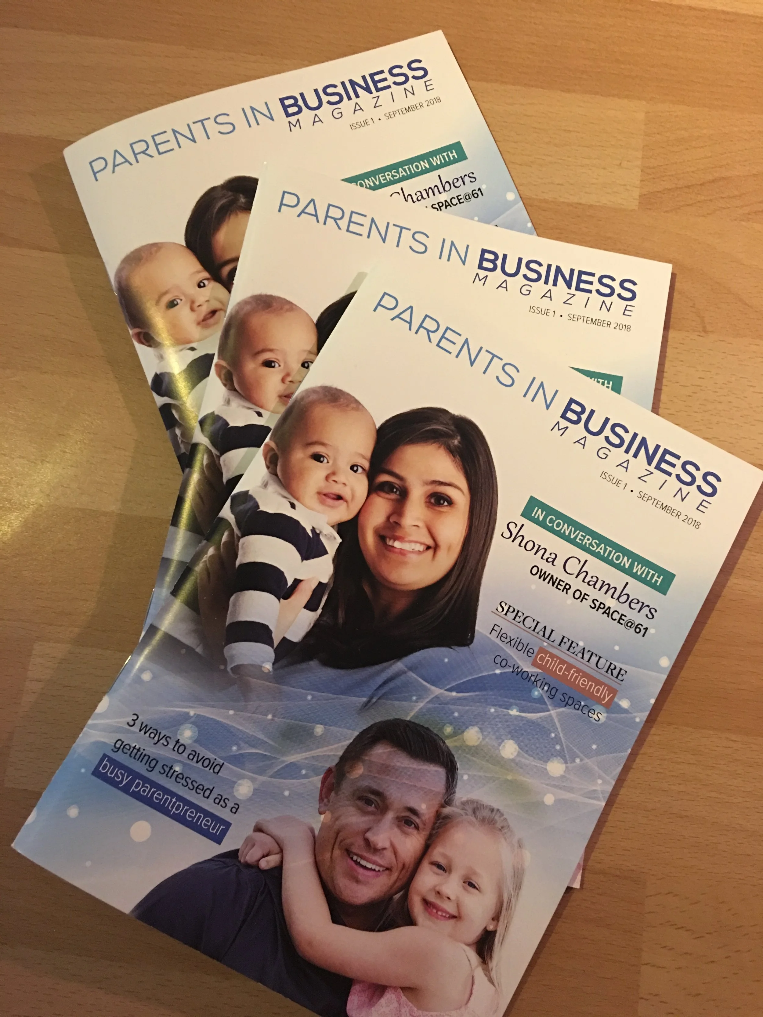 PARENTS IN BIZ MAGAZINE
