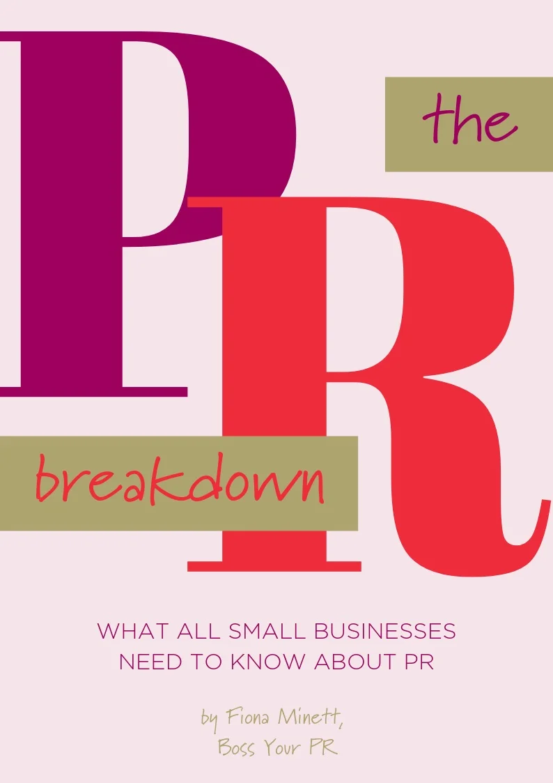 EBOOK: 🌟The PR Breakdown: What all small businesses need to know about PR🌟