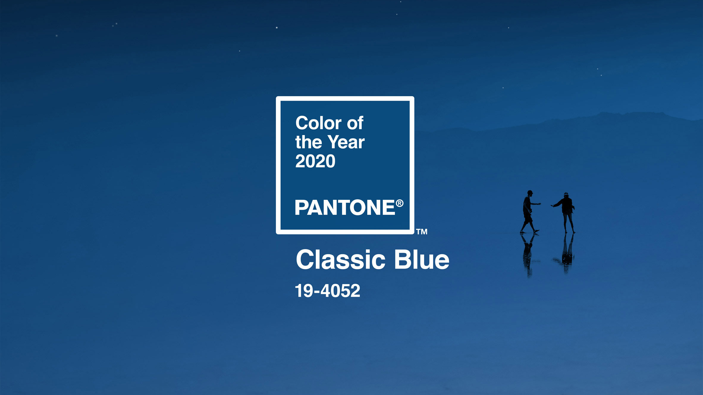 PANTONE COLOUR OF THE YEAR 2020 - CLASSIC BLUE