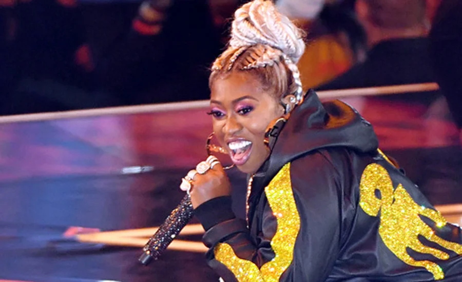 Missy Elliott performs onstage during the 2019 MTV Video Music Awards at Prudential Center on August 26, 2019 in Newark, New Jersey. (Credit: Getty Images)