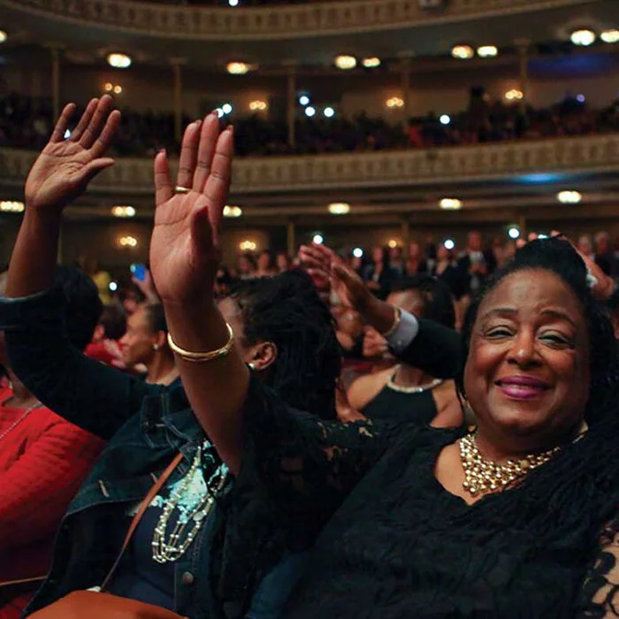 Guests attend and enjoy the Classical Roots concert 2019 (Credit: CSO)