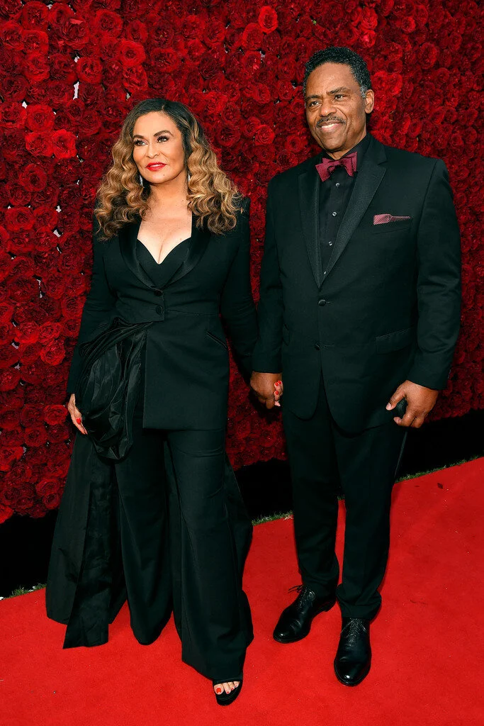 Tina Knowles and Richard Lawson