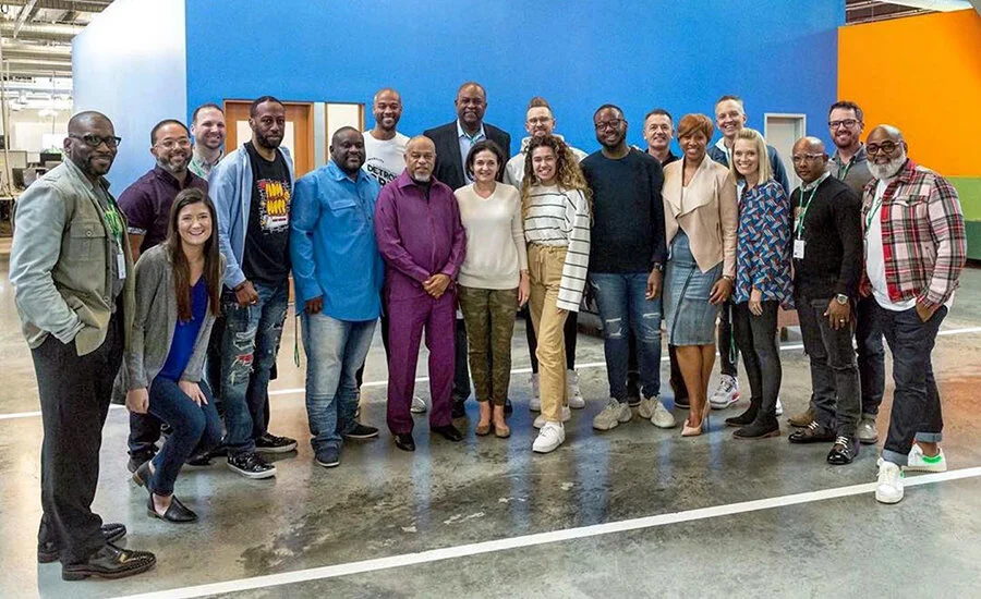 The Word Network pastors and staff with Facebook COO Sheryl Sandberg | Credit: Word Network Facebook