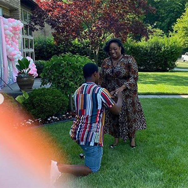 Jordan Kelly proposes to gospel singer Kierra Sheard in Detroit, MI on on her 33rd birthday (Photo Credit: Kierra Sheard Instagram)