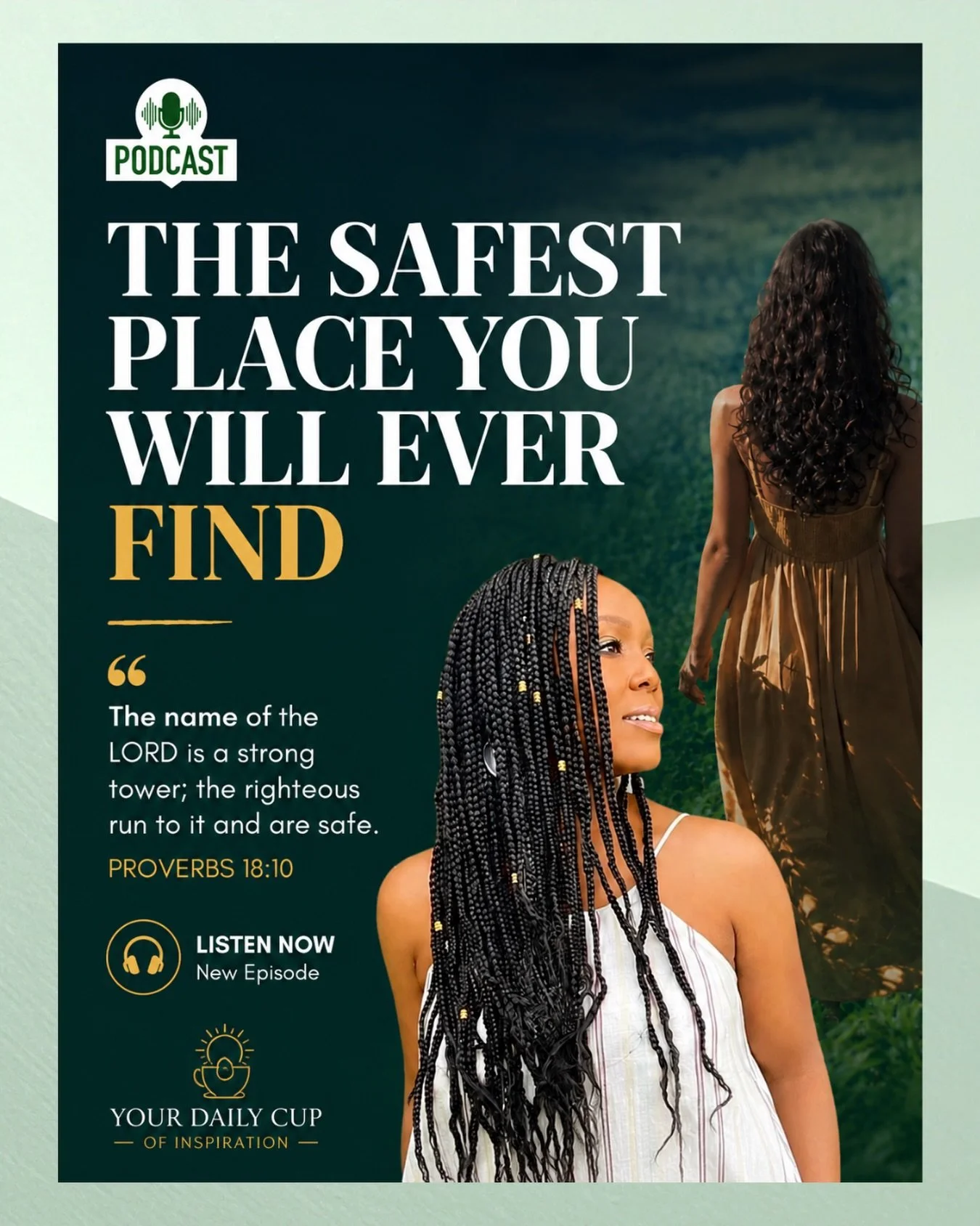 Fear has a way of sending us running.

Sometimes we run to worry. Sometimes we run to our own strength. Sometimes we search for security in things that cannot truly hold us up.

But Scripture points us somewhere better.

&ldquo;The name of the LORD i