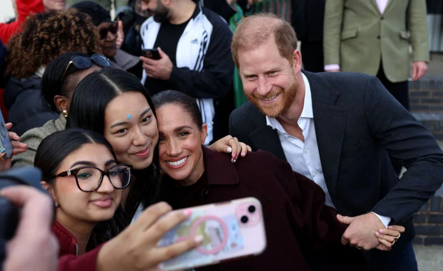 In Nottingham, Harry and Meghan Turn the Cameras Toward the Causes