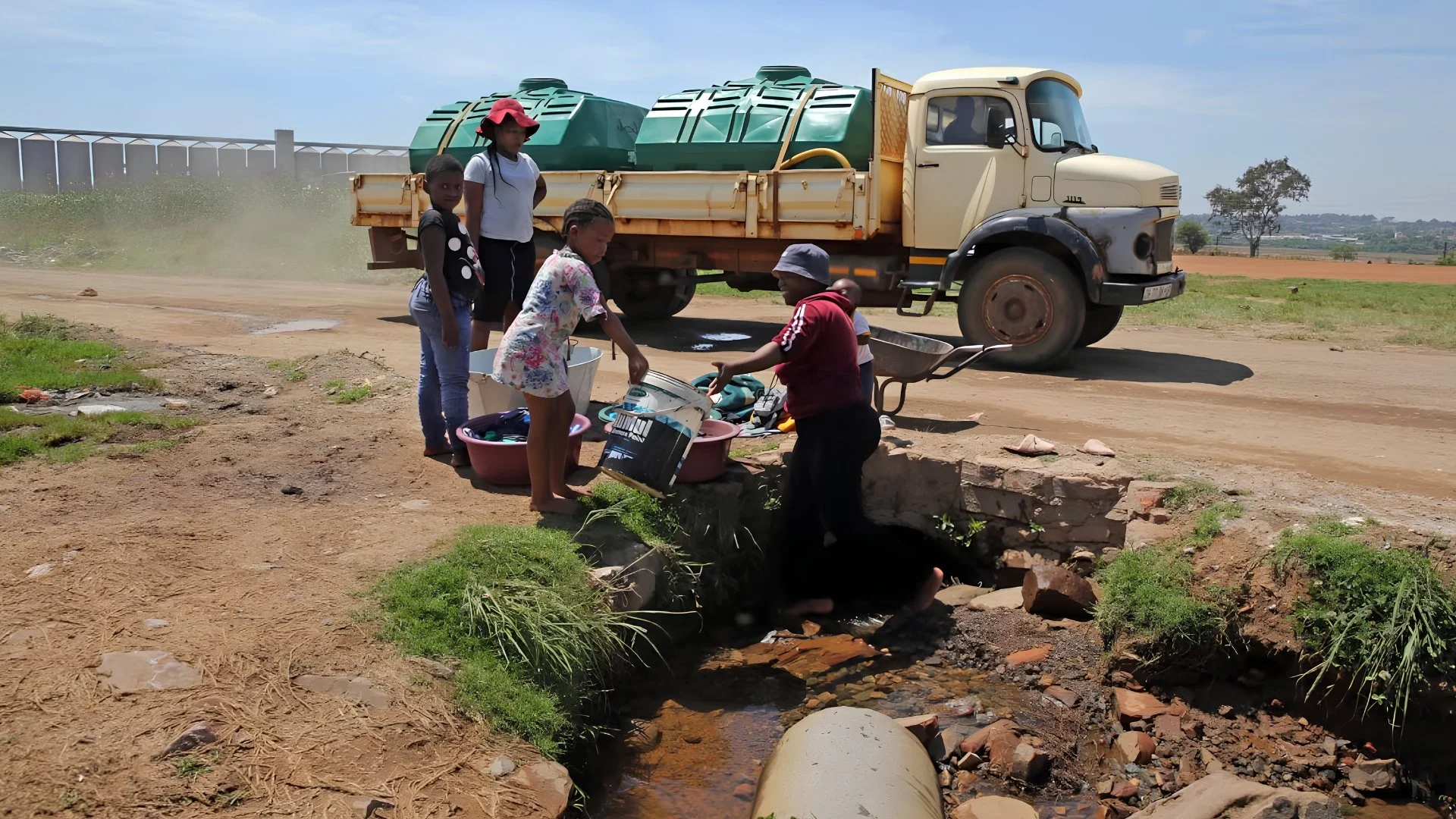 Three Weeks Without Chlorine: Contaminated Water Sickens 433 Near Pretoria, Most of Them Young Children