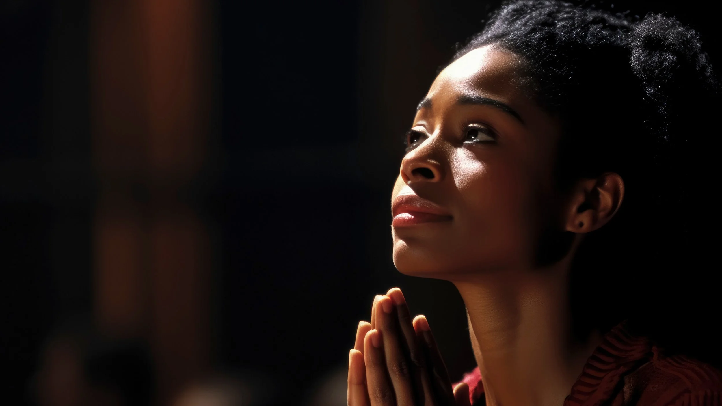 Black Young Adults Report Increased Church Attendance, With Prayer a Leading Draw