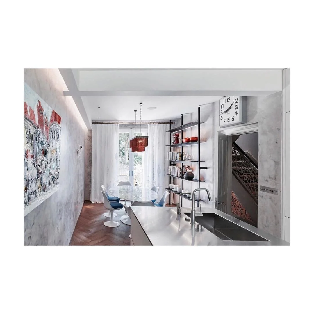 Another shot from Hampstead House a project @thompsonbaroni collaborated on with interior designer @joberrymanstudio #kitchen #interiordesign #collaboration #joberrymanstudio