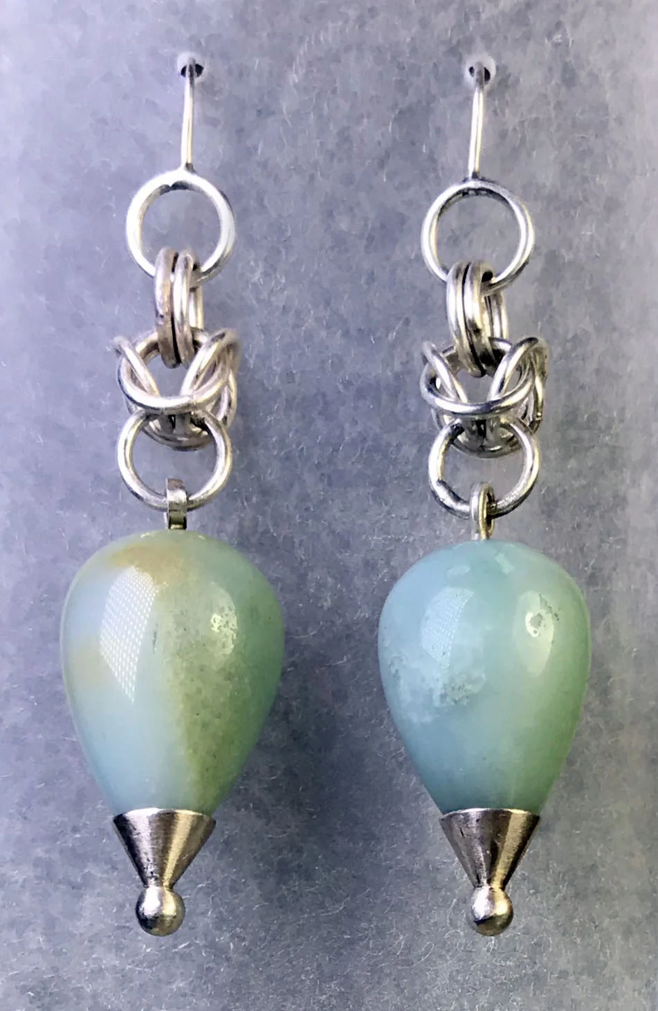 Byzantine Teardrops Jade. Jade, 925. 2” x .5”. $95.jpg