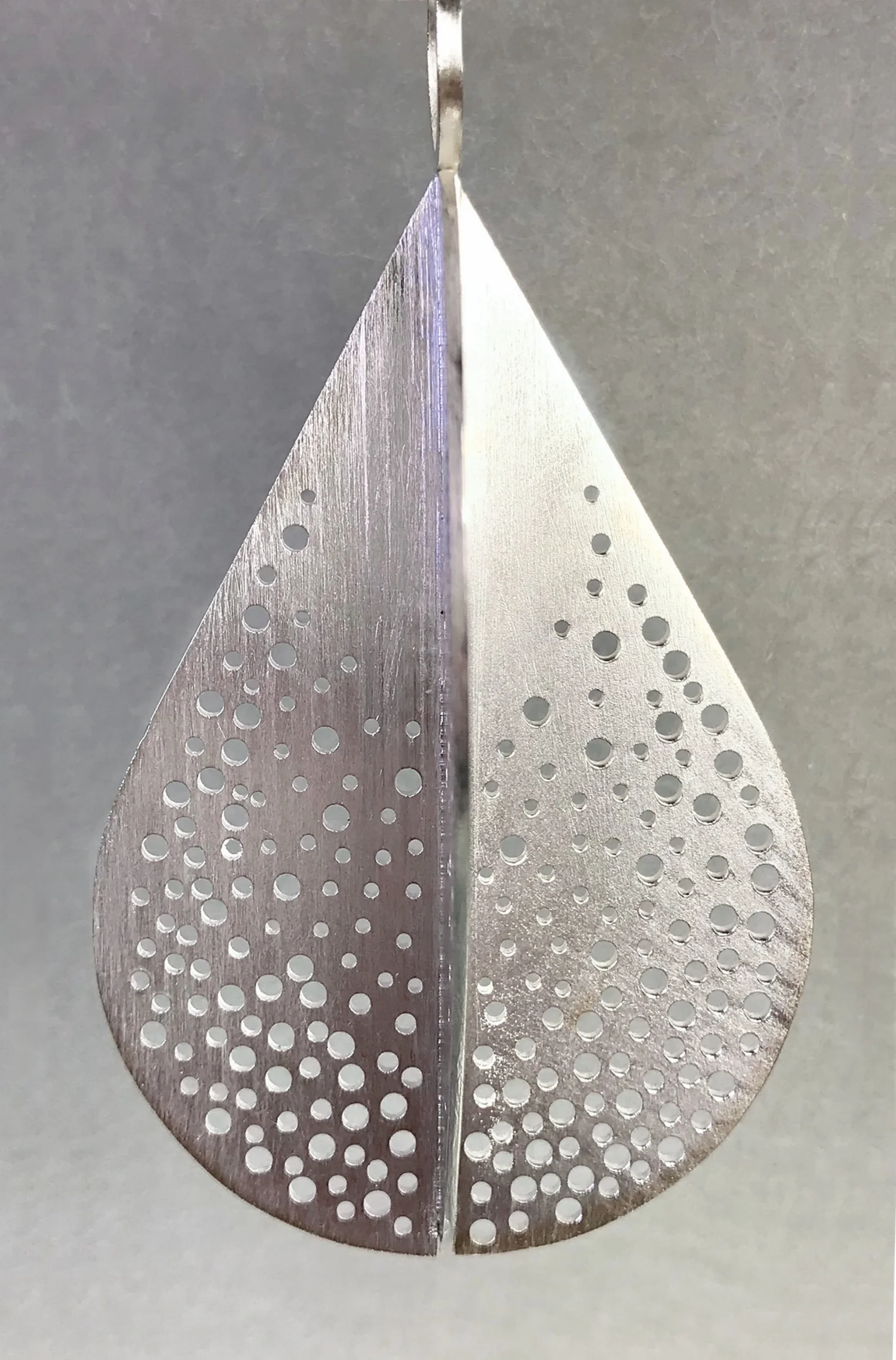 Teardrop Swirl Pendant. Sterling. 3” x 2”. $245 .jpg