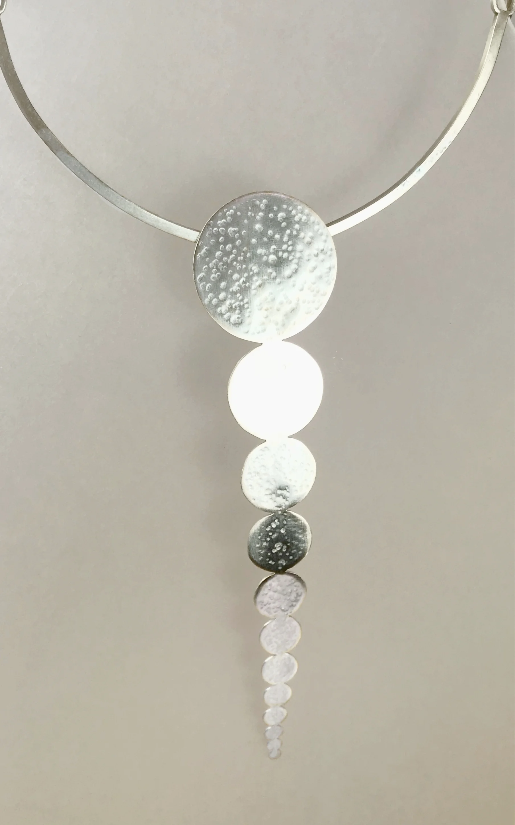 12 Circles in Line Pendant:3.jpg