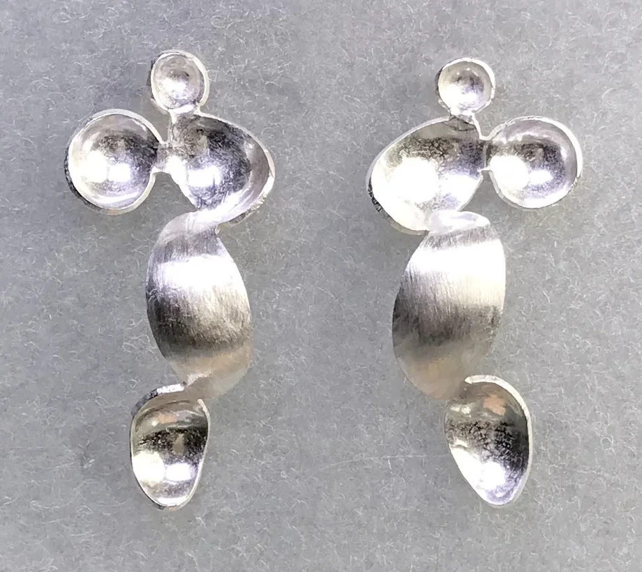 Sea Flower. Sterling. 1.5” x .75”. $85 .jpg