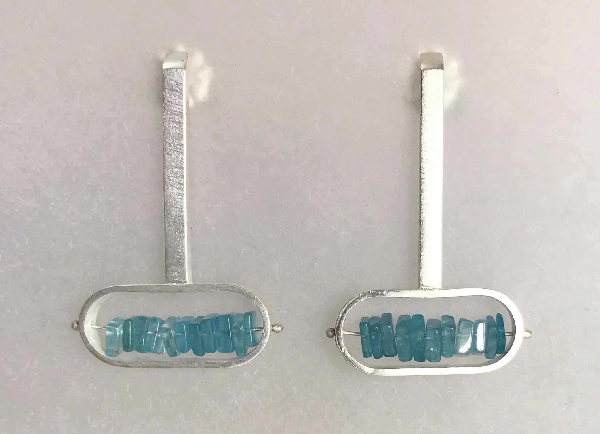 Long Line:Oval Studs in Blue.jpg