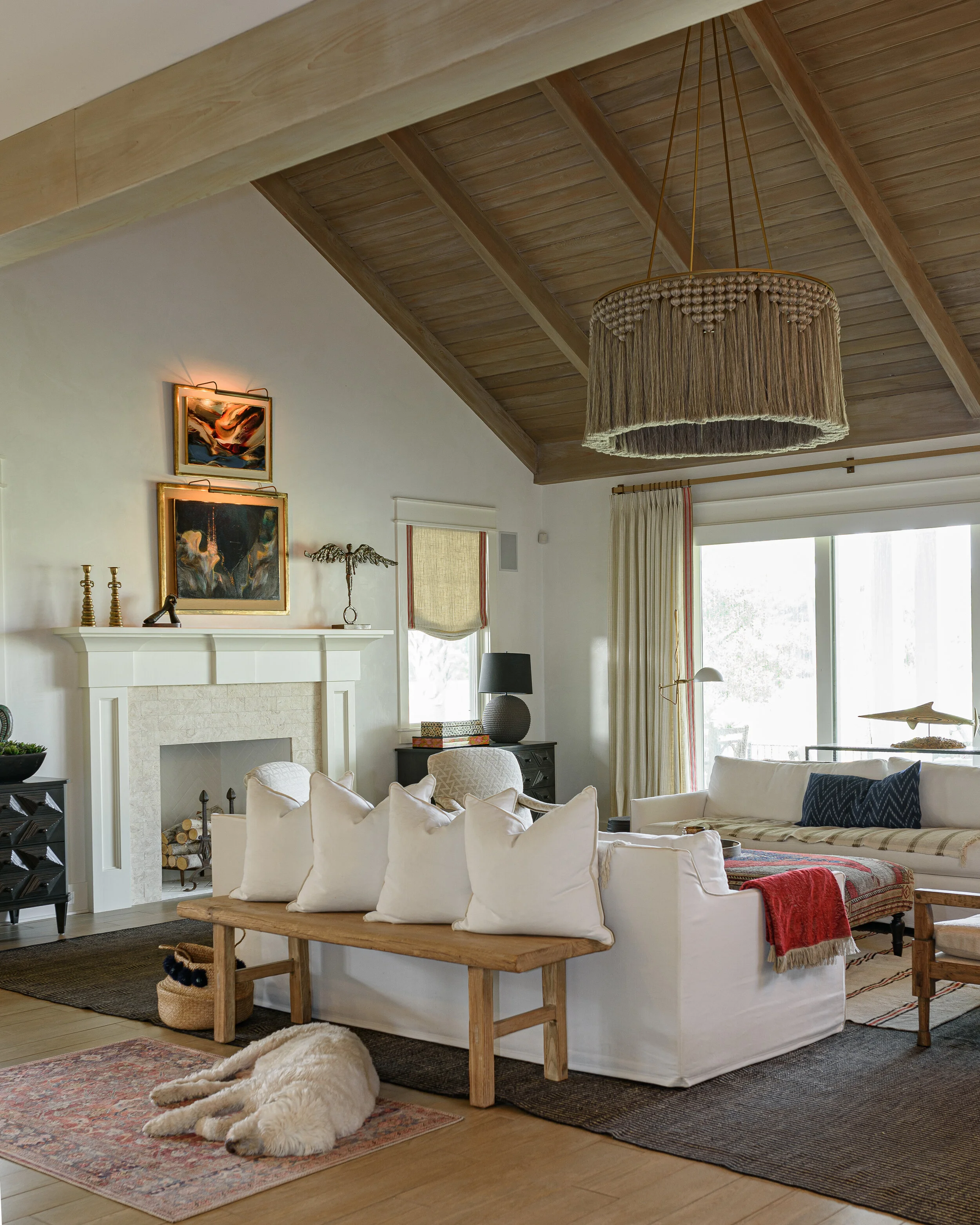 Custom Stained wood ceilings 