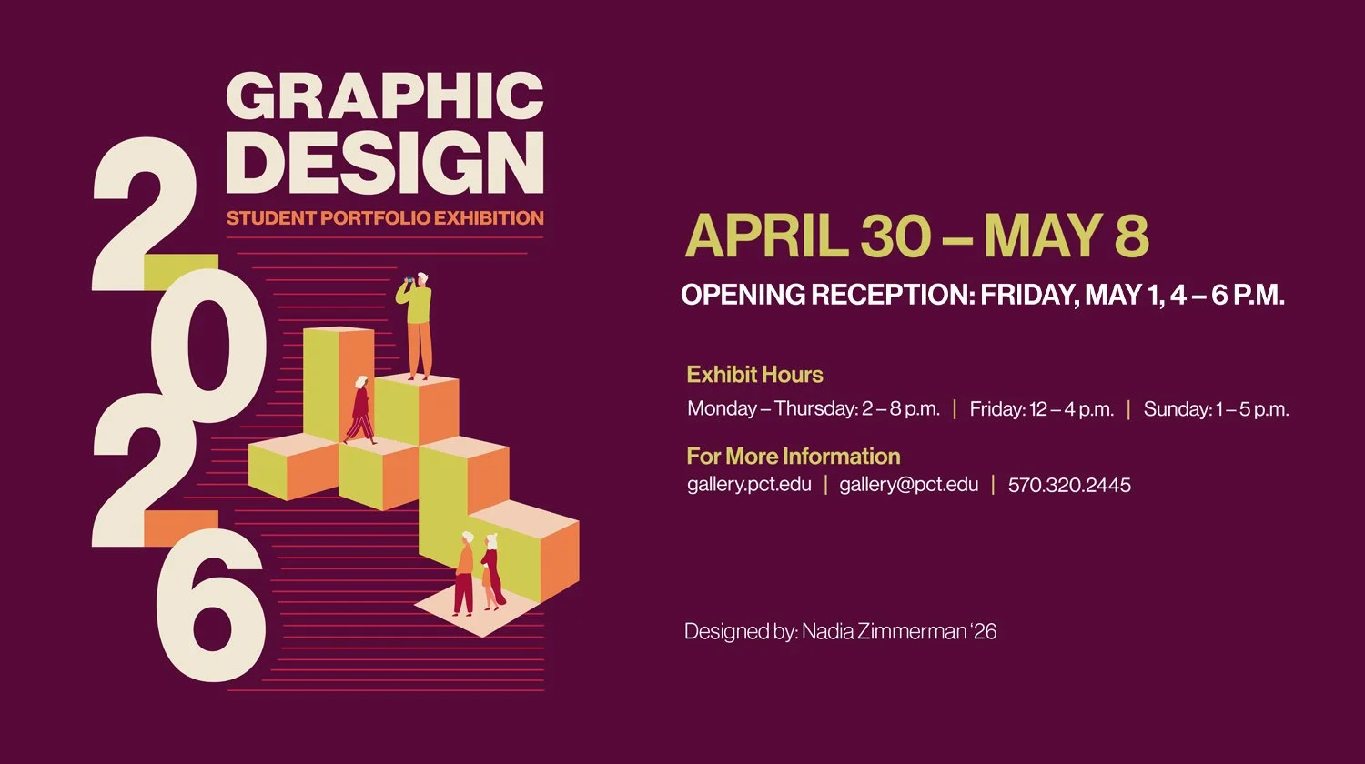 2026 Graphic Design Student Portfolio Exhibition