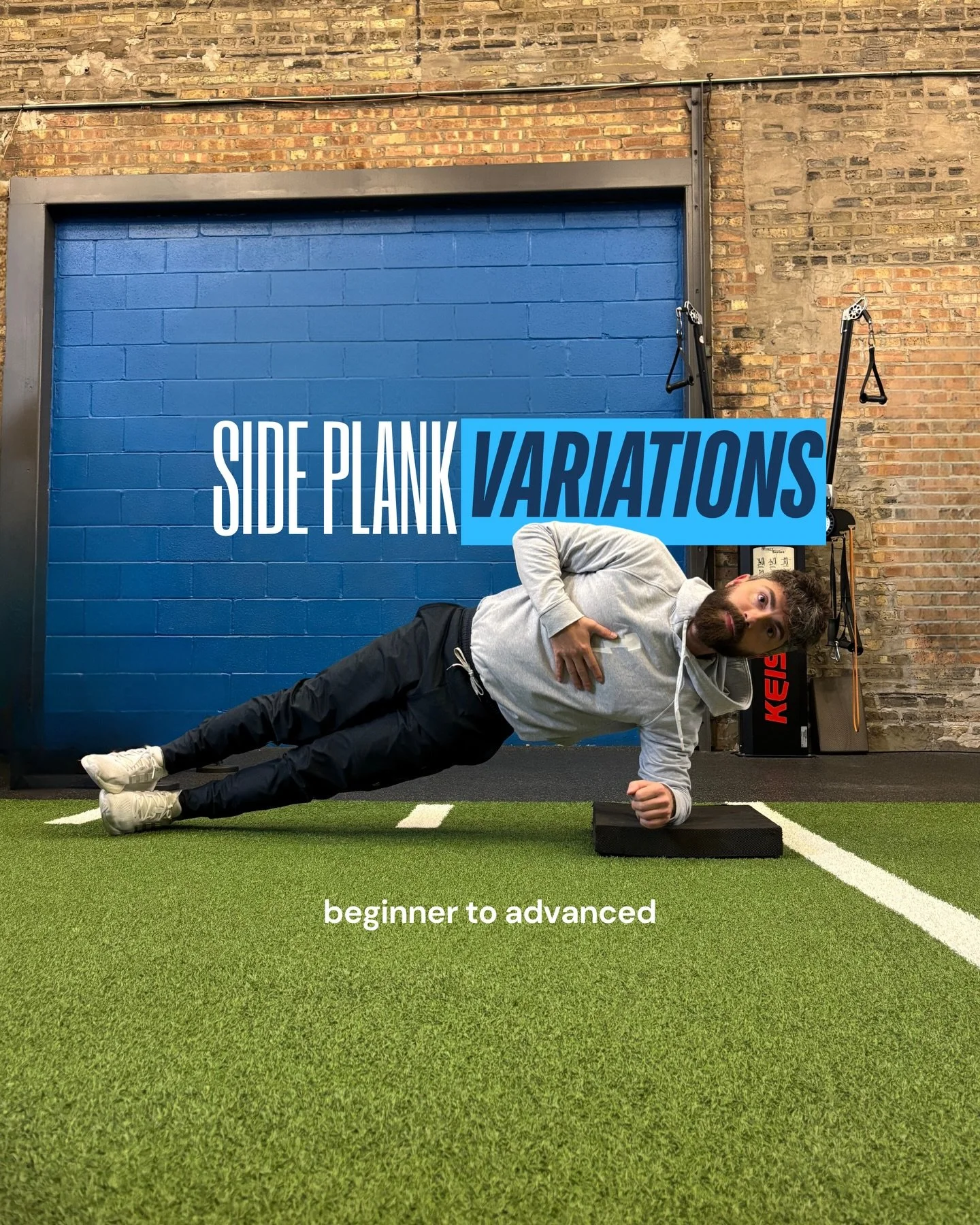 It might be cold out but these side plank variations will definitely turn up the heat🔥 

These movements target more than your core, involving your obliques, hips AND shoulders! 💪🏼 

WARNING: Coach Jake is making them look easier than they are 😂 